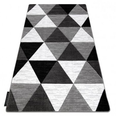 Covor ALTER Rino triunghiuri gri, 180x270 cm foto