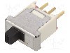 Intrerupator glisant, 2 pozitii, SP3T, ON-ON, C&amp;K - TS01CBE