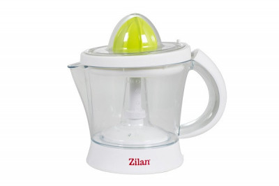 Storcator citrice ZILAN ZLN-7832,Alb/Verde Capacitate 1L, Cana gradata, Functie reverse, Putere 40W, foto