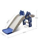 Tobogan Armtoys 115 x 55 Cm cu Coș, 2 Culori, Jucarie Copii de Exterior