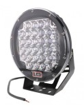 Proiector LED Auto Offroad 96W, 12V-24V, 7200 Lumeni, Rotund, Spot Beam 30 Grade