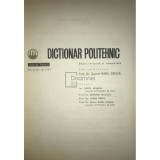 Radu Titeica - Dictionar politehnic (Editia: 1967)