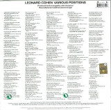 Various Positions - Vinyl | Leonard Cohen, sony music