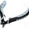 Clesti cu cap foarte ascutit, de precizie, fateta mica, laterali, pentru taiere, otel crom-vanadium, KNIPEX - 79 32 125 ESD