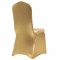 Huse elastice pentru scaun, 6 buc., auriu - 2