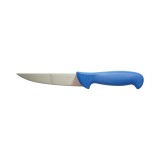 Cutit de transat si injunghiat profesional 15cm, lama otel 5Cr15MoV, maner Nylon albastru Breckner Germany