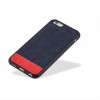 Husa Ultra Slim DAVID Apple iPhone 6/6S Blue, Plastic, Carcasa