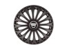 Set 4 capace roti pentru Dacia, model Dino Black, R15