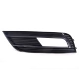 Grila bara Audi A4/S4 (B8) 11.2011-12.2015, Fata partea Stanga, Cu gaura pentru proiector, 8K0807681K01C