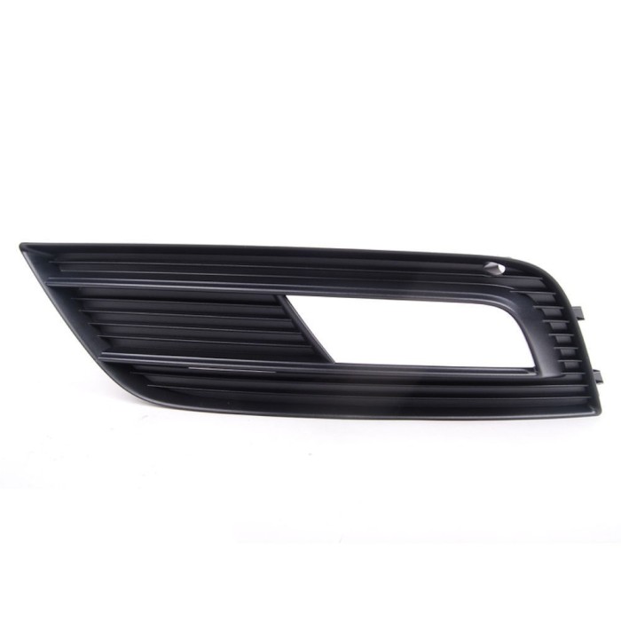Grila bara Audi A4/S4 (B8) 11.2011-12.2015, Fata partea Stanga, Cu gaura pentru proiector, 8K0807681K01C