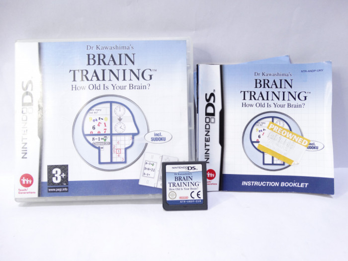 Joc consola Nintendo DS - Brain Training