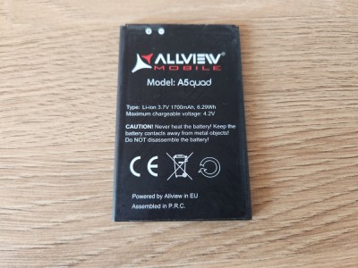 Acumulator Allview A5 Quad foto
