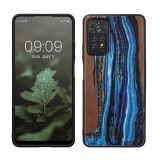 Husa kwmobile pentru Xiaomi Redmi Note 11 Pro/Redmi Note 11 Pro 5G/Redmi Note 12 Pro , Lemn, Multicolor, 57381.13, Carcasa