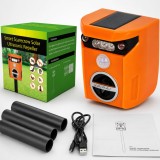 Cumpara ieftin Aparat ultrasunete anti pisici, caini, vulpi si ursi Birai AR01 cu senzor de miscare 110&deg; 2 moduri de functionare incarcare solara LED intermitent aco