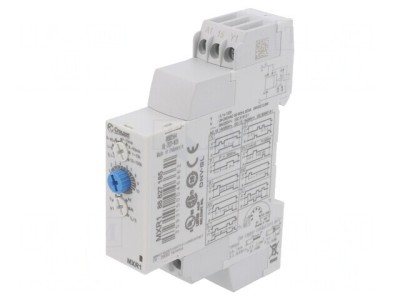 Crouzet Timer SPDT 0.1s-100h 24-240VAC/DC foto