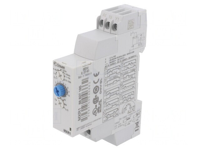 Crouzet Timer SPDT 0.1s-100h 24-240VAC/DC