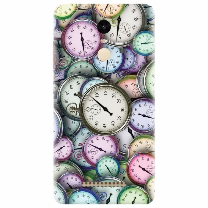 Husa silicon pentru Xiaomi Remdi Note 3, Clocks