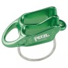 Dispozitiv Asigurare Alpinism Petzl Reverso Verde: Coarda Simplă/Dublă, Rapel, Filare Asistată, 57g