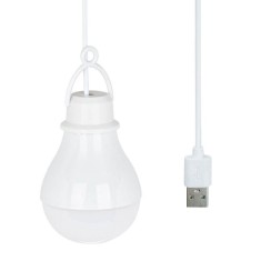 Bec LED cu USB Lumina Alba- 1.05 m foto