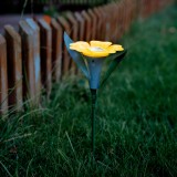 Lampa solara forma floare - 3 culori - 30 x 10 cm - LED alb Best CarHome, Garden Of Eden