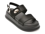Sandale GRYXX negre, 790, din material textil