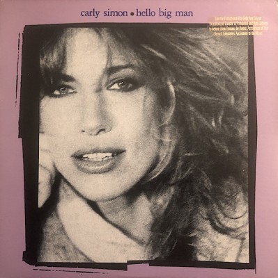 Vinil LP Carly Simon &amp;ndash; Hello Big Man (EX) foto