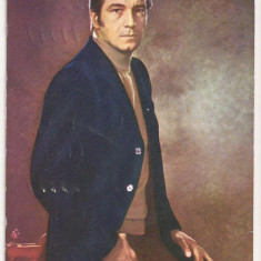 F4 - Carte Postala - Casa Filmului ACIN, Sergiu NIcolaescu, circulata 1974