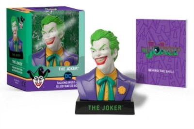 The Joker Talking Bust and Illustrated Book foto