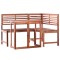 Gossi set mobilier bistro, 2 piese, lemn masiv de acacia