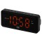 Ceas de masa cu alarma Trevi EC882 LED rosu ecran 1.2 alimentare 230V negru