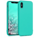 Husa pentru Apple iPhone X / iPhone XS, Silicon, Verde, 46270.126, Carcasa, Kwmobile