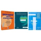 Pachet Bacalaureat 2026. Limba si literatura romana, Matematica filiera tehnologica: servicii, resurse si tehnic si Fizica 100 variante rezolvate - Ma