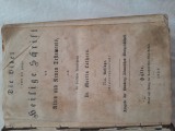 Biblie veche 1868 Germana Martin Luther