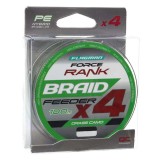 Fir Flagman Force Rank Feeder Braid Х4 Grass Camo 0.14mm / 100m