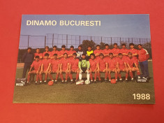 Foto fotbal - DINAMO BUCURESTI (anul 1988) foto