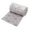 Patura Catifelata Bej cu Model Dubla 230x210cm