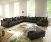 Zonă de Living Justin XXLcu 1 cotiera si taburet