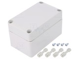 Carcasa universala WEIDM&Uuml;LLER Policarbonat IP67 IP66 Gri, Dimensiuni 75x125x75mm, Serie MPC, Temp -50-130 grade C