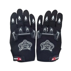 Manusi Moto/ATV/Bicicleta FIXATO, Cu Protectie Avansata, Anti-Alunecare, Touchscreen, Respirabile, Rezistente la Socuri si Abraziune, Unisex, Negru