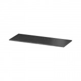 Cumpara ieftin Blat pentru lavoar Cersanit, Larga 120 cm, negru marmorat