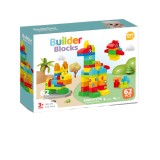 Set de constructie STEAM - Animalute (62 piese) PlayLearn Toys, Bufnitel