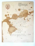 Cumpara ieftin Rar! Meniu Anul Nou 1906 de la Clubul Tinerimei Bucuresti