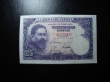 SPANIA 25 PESETAS 1954 SUPERBA