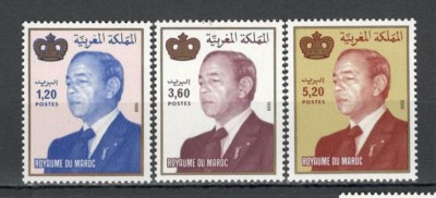 Maroc.1988 Regele Hassan II MM.163 foto