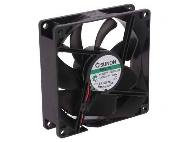 Ventilator axial 12V DC 92mm 87m3/h 34dBA