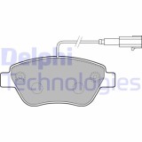Set placute frana disc Citroen Nemo; Fiat 500, Fiorino, Linea, Punto, Qubo; Peugeot Bipper, Bipper Tepee Motor 0.9, 1.2, 1.2, OE 1609253280