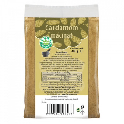 CARDAMOM MACINAT 40GR foto