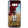 Husă Samsung Galaxy S8 Plus, Sticlă UV, Model Battlegrounds