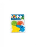 Set 6 forme nisip cu unelte Terry Androni Giocattoli