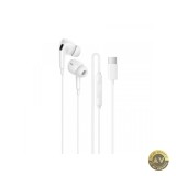 Handsfree USB-C Borofone BM100 Pro Fuente Alb